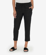 Drawcord Pant (Black) Main Image