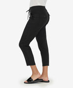 Drawcord Pant (Black) Hover Image