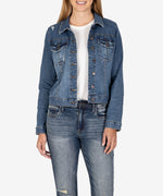 Amelia Denim Jacket (Society Wash) Main Image