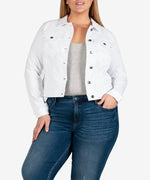 Helena Jacket, Plus (Optic White) Main Image