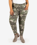 Mia Slim Fit Skinny, Plus (Olive) Main Image