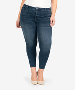 Donna High Rise Ankle Skinny, Plus (Crown Wash) Main Image