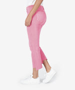 Kelsey High Rise Ankle Flare (Pink) Hover Image