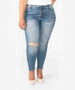 Donna High Rise Ankle Skinny, Plus (Interested Wash) Main Image