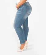 Donna High Rise Ankle Skinny, Plus (Interested Wash) Hover Image