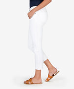 Catherine Boyfriend With Raw Hem (White) Hover Image