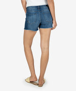 Gidget High Rise Fray Short (Affectionate Wash) Hover Image