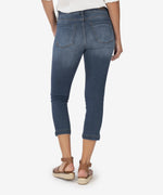 Lauren High Rise Crop Straight Leg (Crown Wash) Hover Image