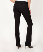 Natalie Boot Cut, Long Inseam (Black) Hover Image